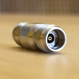Echoic 2.4mm Female - 2.4mm Female Coaxial Adapter Connector 50GHz RF Microwave - Picture 1 of 5