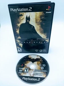 Batman Begins PS2 Game (Sony PlayStation 2) With Disc And Case - Picture 1 of 2