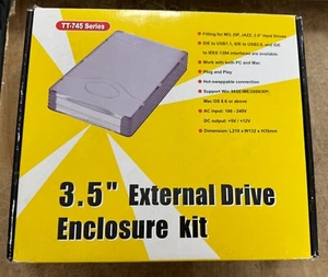 Kit boîtier d'entraînement externe IDE vers SATA série TA-745 3,5" OPEN BOX - Photo 1/5