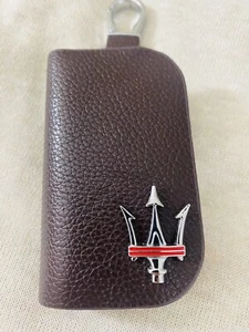 Genuine Cowhide Leather Case for Maserati Key - Picture 1 of 11