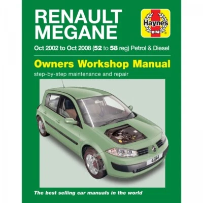 Renault Megane 10.2002-10.2008 Benzin Diesel Werkstatthandbuch Haynes - Bild 1 von 4