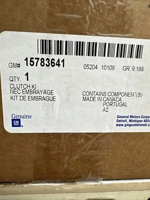Комплект муфты сцепления GM 15783641 — базовая пластина газовой муфты и ступица Asm 2002–07 Saturn Vue новые из старых запасов - Изображение 1 из 4