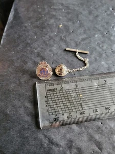 Victoria Police Small Tie Tac And Chain - Picture 1 of 4