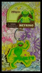 The Muppets Kermit the Frog Laser Cut Key Chain - Picture 1 of 1