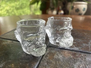 2 NUOVISSIME 3D TESTA DI SCIMMIA GORILLA VISO PICCOLO STELO PESANTE 50ml. VETRI DA SPARO - Foto 1 di 7