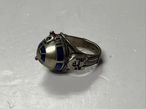 Anillo 3D PESADO Lucas Film R2D2 Star Wars ~ Talla 10 ~ Con Caja Original ~ LEER DES - Imagen 1 de 16