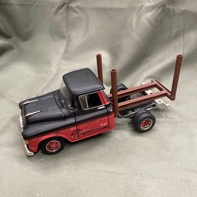 ( Damaged ) SpecCast Cockshutt Farm Equipment 1957 Chevy Stakebed Truck - Image 1 of 4