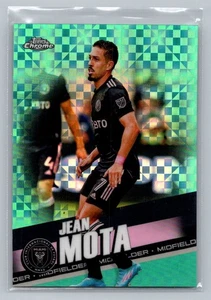 Jean Mota 2022 Topps Chrome MLS #69 Aqua X-Fractor #/299 - Picture 1 of 2