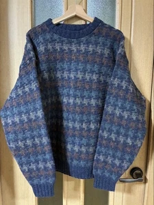 ORVIS Wool Knit Sweater XL Men’s 80s 90s US Made Very Good Condition - Picture 1 of 4