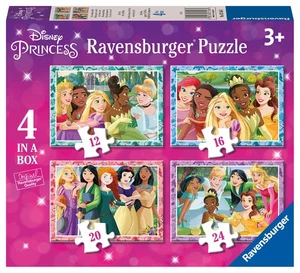Ravensburger Disney Princess Toys - 4 in a Box Jigsaw Puzzles - 12, 16, 20, 24 P - Picture 1 of 10