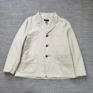 Gloverall Chore Jacke Herren XL Beige Baumwolle Twill Utility Made in England - Bild 1 von 9