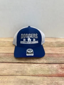 Men's 47 Los Angeles Dodgers 2024 National League Champions Trucker Cap - Picture 1 of 4