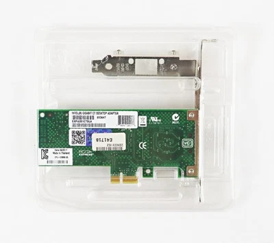 INTEL Gigabit CT Desktop Adapter (Netzwerkkarte) EXPI9301CTBLK  252072 - Bild 1 von 4