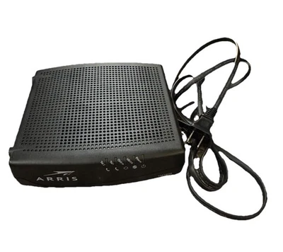 Arris TM1602A Docsis 3.0 Telephony Cable Modem  W/POWER ADAPTER - Image 1 of 3