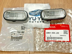 Honda Genuine S2000 S2K AP1 AP2 Clear Side Marker Lens Left Right Pair OEM JDM - Picture 1 of 10