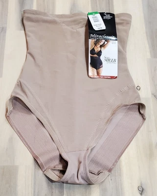 Traje Milagroso Para Mujer Extra Firme Sexy Transparente Forma Cintura Alta Calzoncillo Estuco Grande Foto 1 de 4