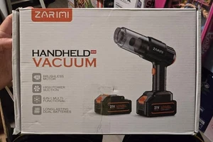 Zarimi Handheld Vacuum - High Power Suction, Brushless Motor - Picture 1 of 7