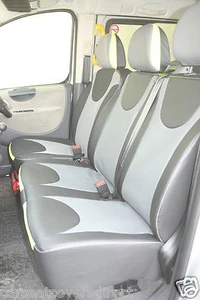 PEUGEOT EXPERT 2  VAN SEAT COVERS - DRIVER & BENCH -Water proof Leatherette - Picture 1 of 3