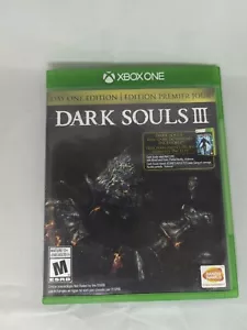 Dark Souls III (Microsoft Xbox One, 2016) DIsc is Near Mint Day One edition - Picture 1 of 3