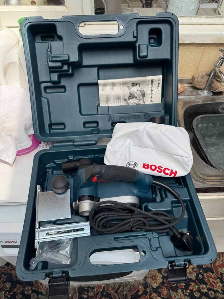 New Bosch GHO 26-82 D Planer In Case, Unused - Image 1 of 4