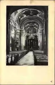 Schärding am Inn Kirche Österreich alter Heimatbeleg Postkarten-Format ~1940 - Picture 1 of 2
