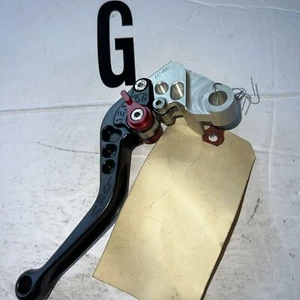 CRG RC2 Shorty Clutch Lever Black #2AN-681nKawasaki 03-05 ZX6R - Picture 1 of 3