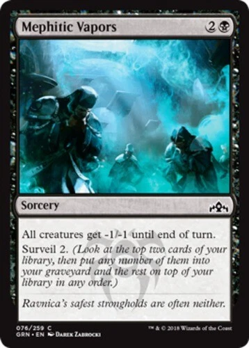 x1 Mephitic Vapors - Guilds of Ravnica - NM - MTG - Image 1 of 1