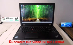 Lenovo ThinkPad P50 i7 6820HQ 48GB RAM 1TB SSD IPS NVIDIA M1000M (1137) - Picture 1 of 23