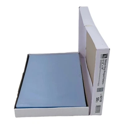 Carpetas de proyecto de vinilo antideslumbrantes tamaño legal C-Line de 50 unidades Foto 1 de 4