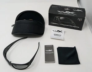 Occhiali da sole di sicurezza Wiley X ROMER 3 Ballistic Rated ANSI Z87 lenti intercambiabili nuovi - Foto 1 di 4