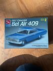 AMT 1962 Chevrolet Bel Air 409 Open Box Complete 1/25 Car Model Kit 8716