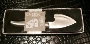 Silver Stainless Steel Cheese Knife ~ 7" ~ New In Box - Picture 1 of 3