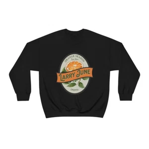 Larry June Yee Hee Organic Label Heavy Blend Crewneck Sweatshirt - Picture 1 of 19