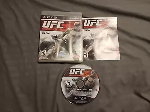 UFC Undisputed 3 (Sony PlayStation 3 PS3) Complete W/Manual Tested Black label - Picture 1 of 4