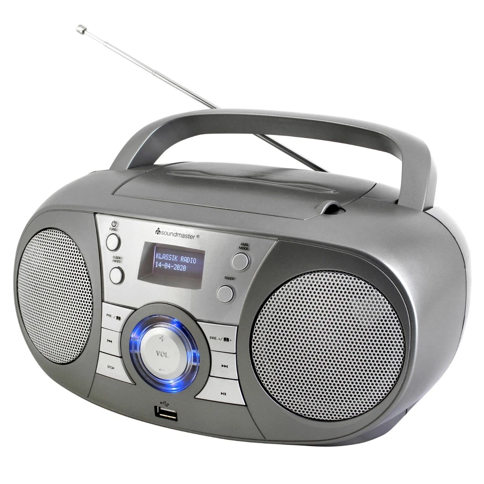 Soundmaster Radioempfänger mit CD SCD1800TI