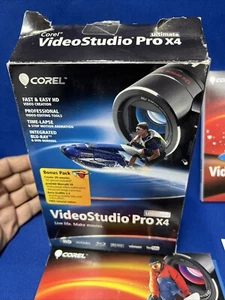 Corel Video Studio Pro X4 Ultimate 3D glasses Not Included - Picture 1 of 3