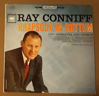 Ray Conniff & His Orchestra and Chorus Rhapsody In Rhythm Columbia Records 33rpm - Image 1 of 3