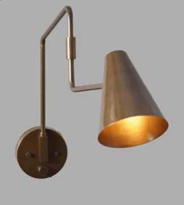 Mid Century Wall Sconce Swing Arm Wall Lamp Light Sconce , Modern Wall Lamp Bras - Picture 1 of 8