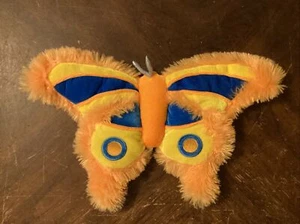 RARE B.J.TOY CO INC PLUSH LARGE BUTTERFLY 23"×15" BRIGHT COLORS VINTAGE TOY - Picture 1 of 6