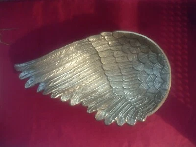 BANDEJA ALA ÁNGEL PELTRE METAL (BRONCE) Foto 1 de 4
