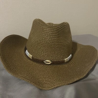 LUCKY 7 brand Straw Hat - Image 1 of 4