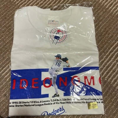 Памятная футболка от Hideo Nomo дебют высшей лиги в 1995 - Изображение 1 из 2