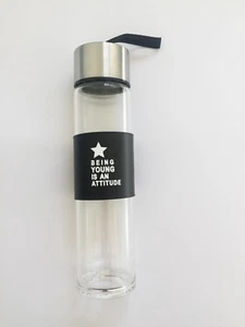 borosilicate glass watter bottle 450ml - Picture 1 of 5