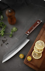 Couteau forgé Kiritsuke acier à haute teneur en carbone chef couteau de cuisine outils de tranchage de viande