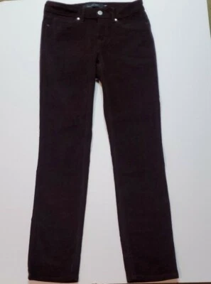 Calça jeans feminina Calvin Klein 4x30 Ultimate skinny malbec veludo borgonha - Imagem 1 de 4