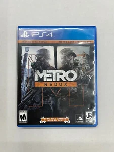 Metro Redux PS4 Game - Sony PlayStation 4 - Complete First-Person Shooter Set - Picture 1 of 4