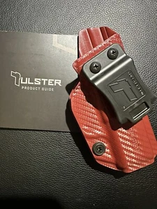 Tulster Profile IWB Holster Sig P365 .380 Right Hand Red Carbon Fiber Kydex - Picture 1 of 2