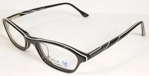 SAMI 1107 Grigio Scuro con Montatura Occhiali Twist Nero 48□18-140 Made in France NOS - Foto 1 di 12