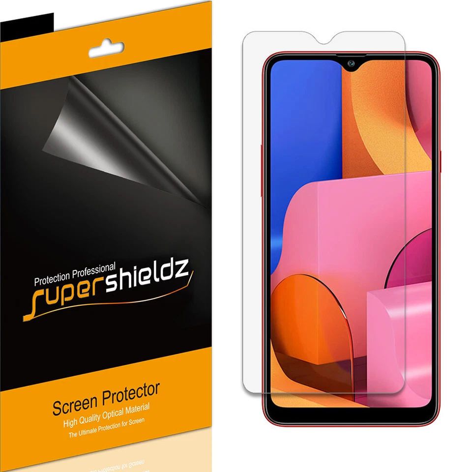 6X Supershieldz Clear Screen Protector Saver for Samsung Galaxy A20s - Image 1 of 2