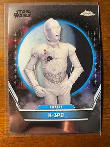 2024 Topps Chrome Star Wars Hyperspace K-3PO #28 Hoth - Foto 1 di 2